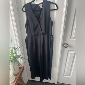 H&M Black Jumpsuit, Size 8